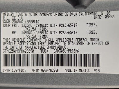2023 Toyota Tacoma TRD Sport V6