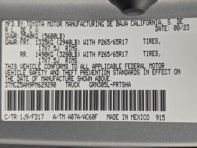 2023 Toyota Tacoma TRD Sport V6