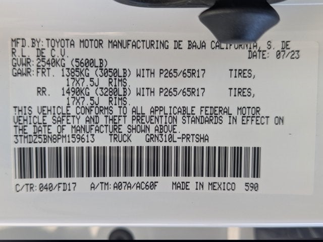 2023 Toyota Tacoma SR5 V6