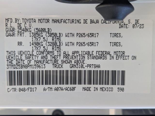 2023 Toyota Tacoma SR5 V6