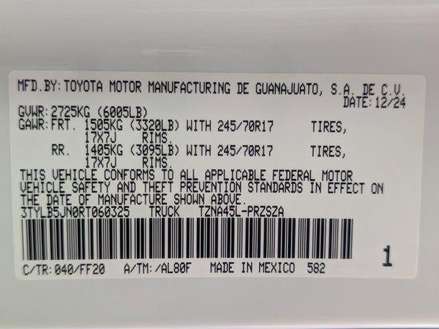 2024 Toyota Tacoma SR5