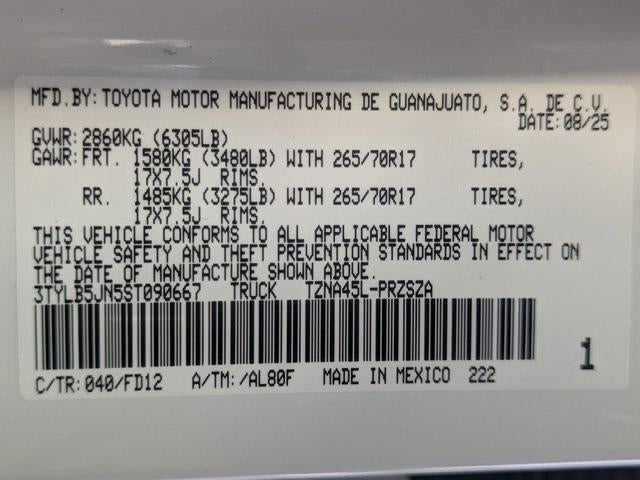 2025 Toyota Tacoma TRD Off-Road