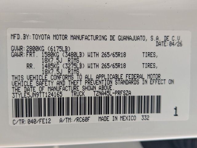 2026 Toyota Tacoma TRD Sport