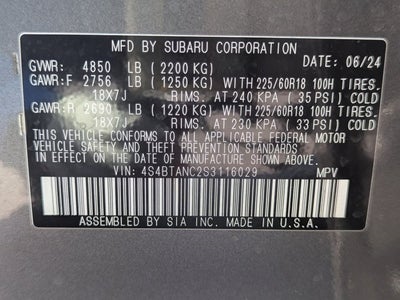 2025 Subaru Outback Limited