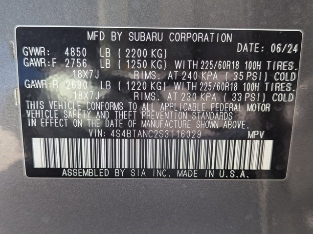 2025 Subaru Outback Limited