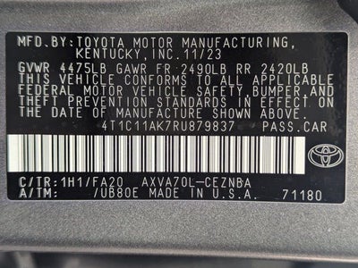2024 Toyota Camry LE