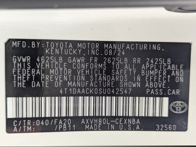 2025 Toyota Camry LE