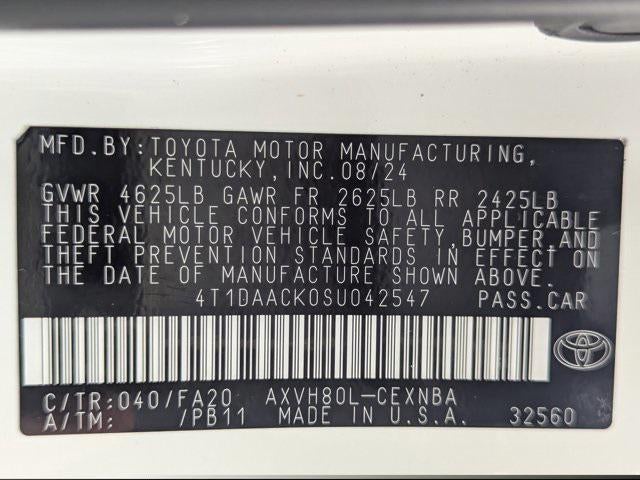 2025 Toyota Camry LE