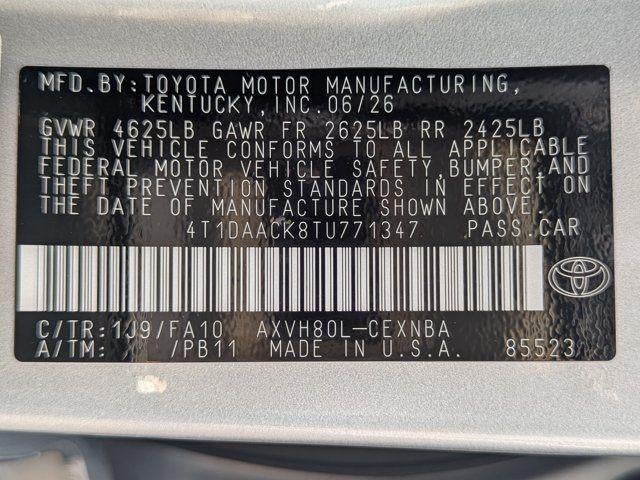 2026 Toyota Camry LE