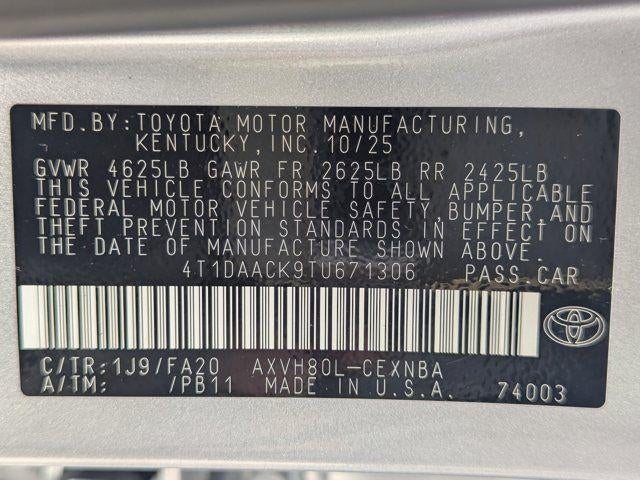 2026 Toyota Camry LE