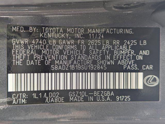 2025 Lexus ES 350