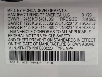 2023 Honda Passport EX-L