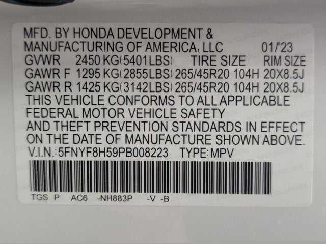 2023 Honda Passport EX-L