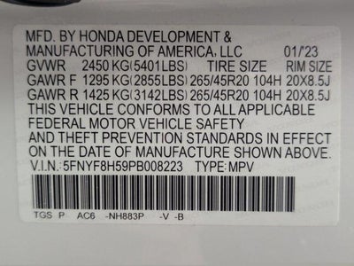 2023 Honda Passport EX-L