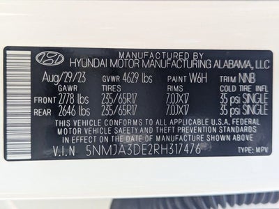 2024 Hyundai Tucson SE