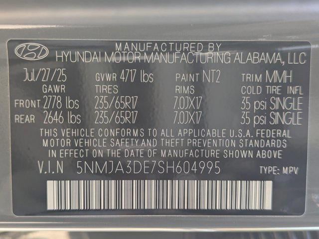 2025 Hyundai Tucson SE