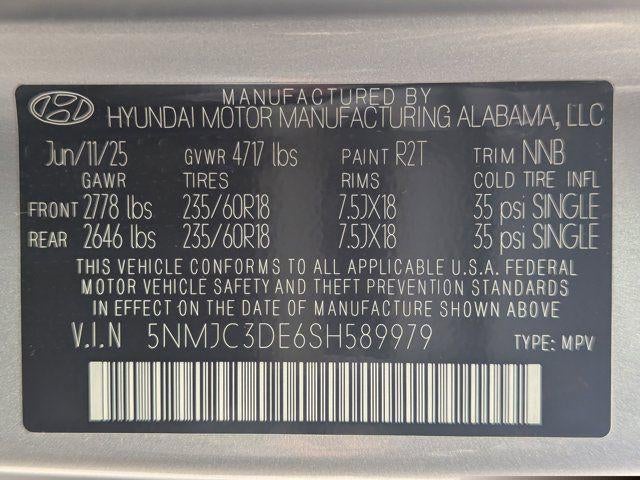 2025 Hyundai Tucson SEL Convenience