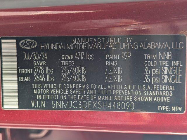 2025 Hyundai Tucson SEL Convenience