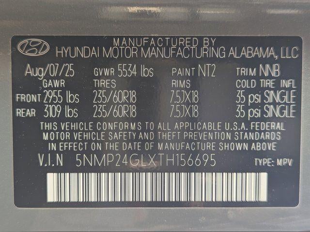 2026 Hyundai Santa Fe SEL