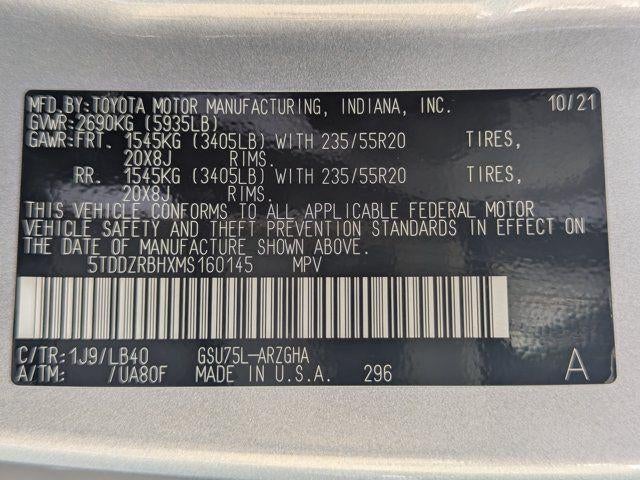 2021 Toyota Highlander Limited