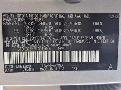 2023 Toyota Highlander XLE