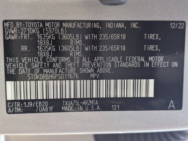 2023 Toyota Highlander XLE
