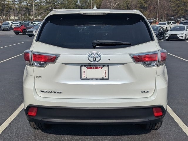 2016 Toyota Highlander XLE V6