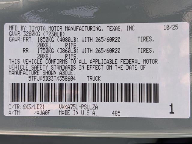 2026 Toyota Tundra Limited