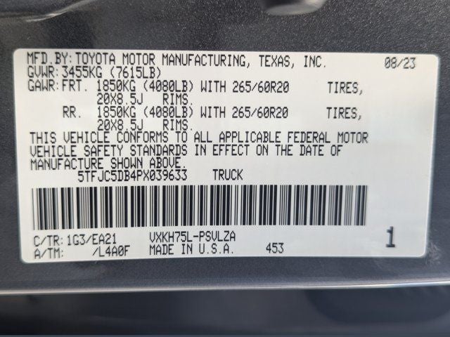 2023 Toyota Tundra Hybrid Limited
