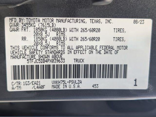 2023 Toyota Tundra Hybrid Limited