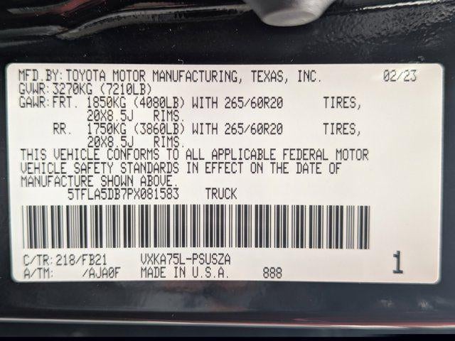 2023 Toyota Tundra SR5