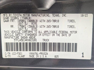 2024 Toyota Tundra SR5