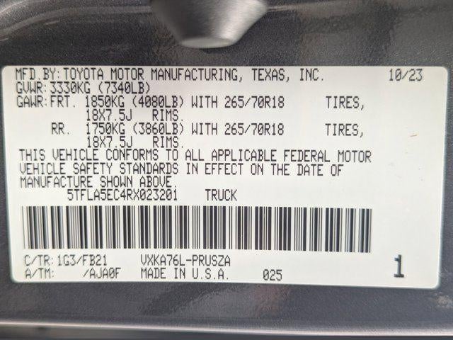 2024 Toyota Tundra SR5