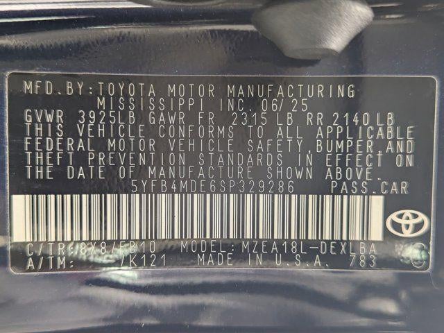 2025 Toyota Corolla LE