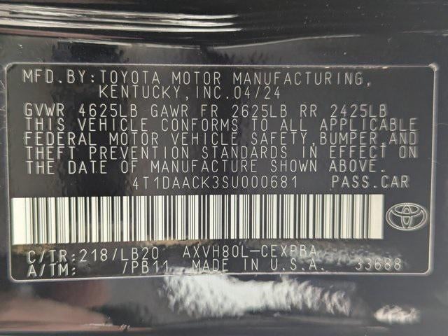 2026 Toyota Corolla LE