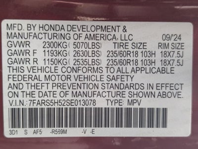 2025 Honda CR-V Hybrid Sport
