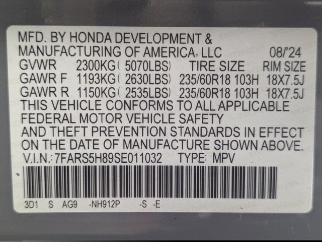 2025 Honda CR-V Hybrid Sport-L