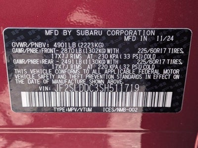 2025 Subaru Forester Premium