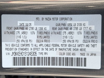 2025 Mazda Mazda CX-90 3.3 Turbo Premium Plus