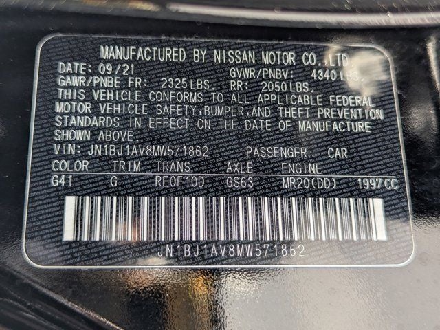 2021 Nissan Rogue Sport S