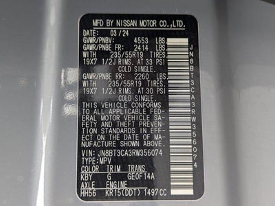 2024 Nissan Rogue SL