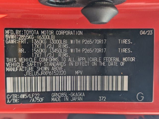 2023 Toyota 4Runner TRD Pro