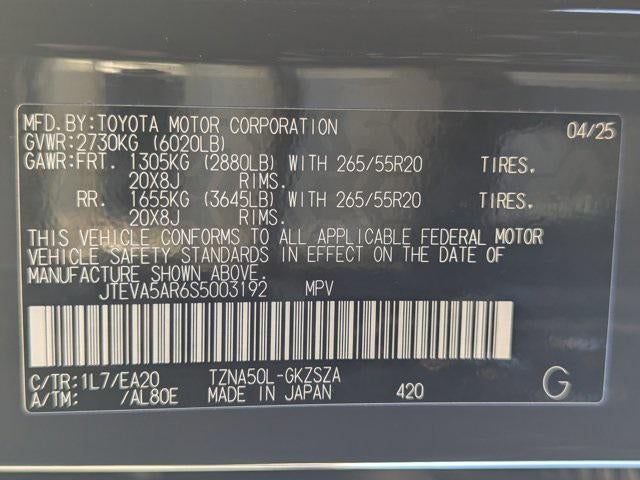 2025 Toyota 4Runner TRD Sport Premium