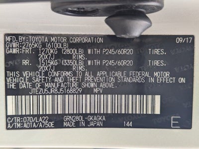 2018 Toyota 4Runner Base