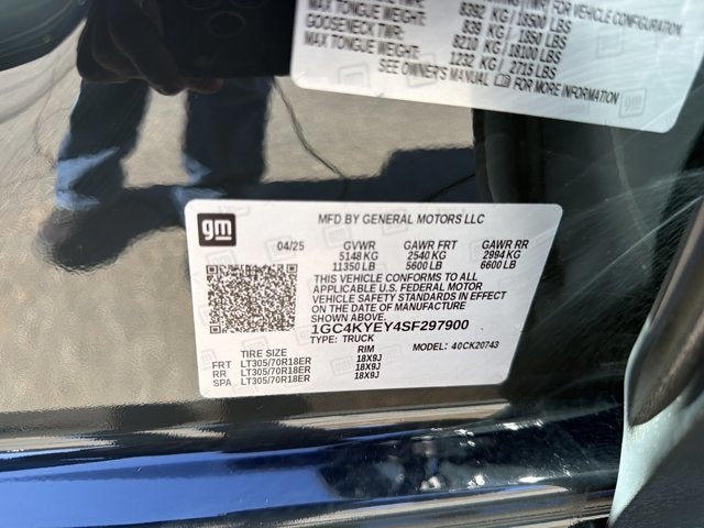 2025 Chevrolet Silverado 2500HD ZR2