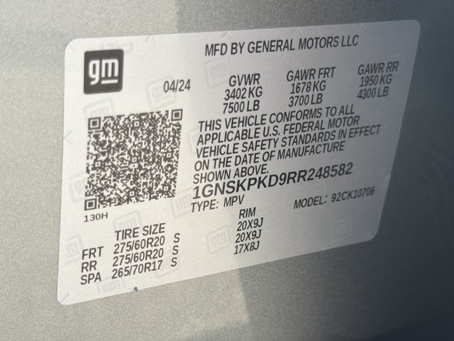 2024 Chevrolet Tahoe Z71