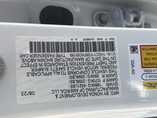 2023 Honda Accord LX