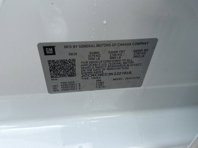 2019 Chevrolet Silverado 1500 LD WT