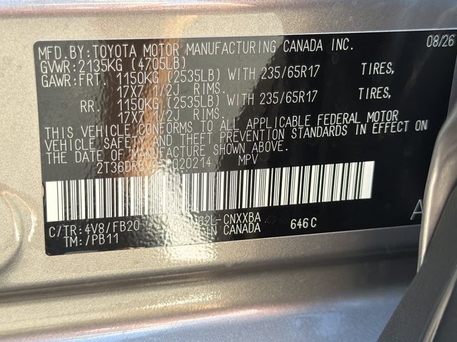 2026 Toyota RAV4 LE