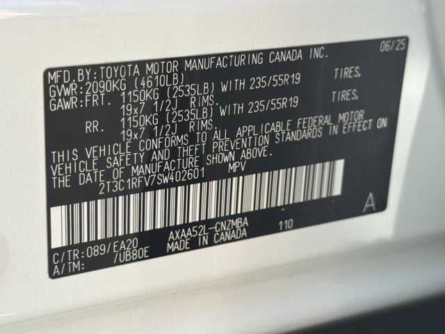 2025 Toyota RAV4 XLE Premium
